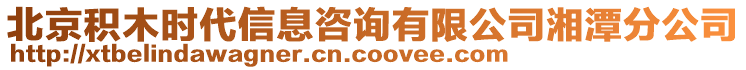 北京積木時代信息咨詢有限公司湘潭分公司