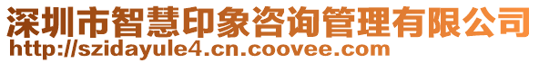 深圳市智慧印象咨詢管理有限公司