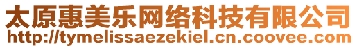 太原惠美樂網(wǎng)絡(luò)科技有限公司