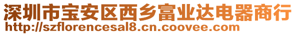 深圳市寶安區(qū)西鄉(xiāng)富業(yè)達電器商行