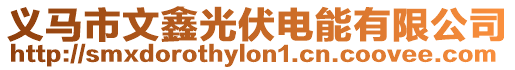 義馬市文鑫光伏電能有限公司