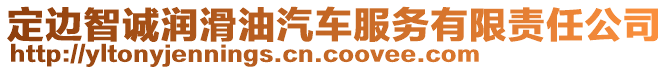 定邊智誠潤滑油汽車服務(wù)有限責任公司