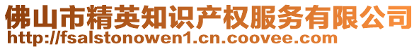 佛山市精英知識產(chǎn)權(quán)服務(wù)有限公司