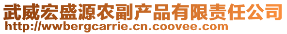 武威宏盛源農(nóng)副產(chǎn)品有限責(zé)任公司