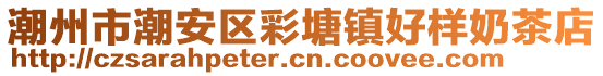 潮州市潮安區(qū)彩塘鎮(zhèn)好樣奶茶店