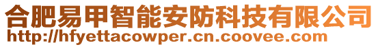 合肥易甲智能安防科技有限公司