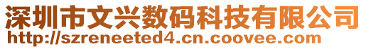 深圳市文興數(shù)碼科技有限公司