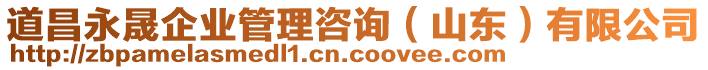 道昌永晟企業(yè)管理咨詢（山東）有限公司