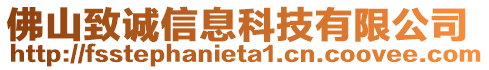 佛山致誠(chéng)信息科技有限公司