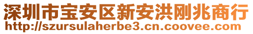 深圳市寶安區(qū)新安洪剛兆商行