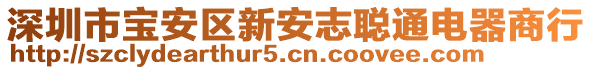 深圳市寶安區(qū)新安志聰通電器商行