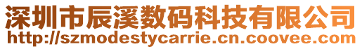深圳市辰溪數(shù)碼科技有限公司
