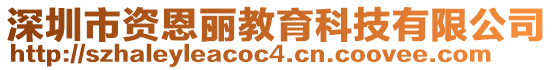 深圳市資恩麗教育科技有限公司