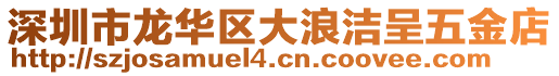 深圳市龍華區(qū)大浪潔呈五金店