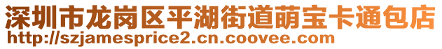深圳市龍崗區(qū)平湖街道萌寶卡通包店