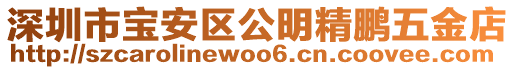 深圳市寶安區公明精鵬五金店