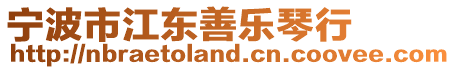 寧波市江東善樂琴行