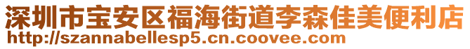 深圳市寶安區(qū)福海街道李森佳美便利店