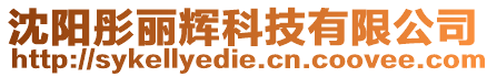 沈陽彤麗輝科技有限公司