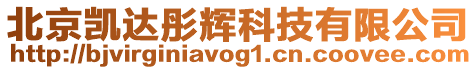 北京凱達(dá)彤輝科技有限公司