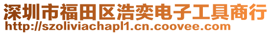 深圳市福田區(qū)浩奕電子工具商行