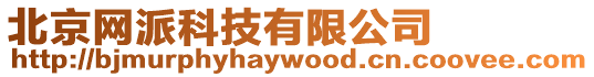 北京網(wǎng)派科技有限公司