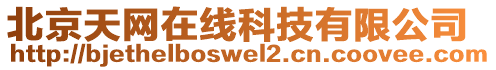 北京天網(wǎng)在線科技有限公司