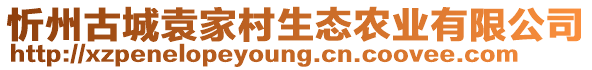 忻州古城袁家村生態(tài)農(nóng)業(yè)有限公司