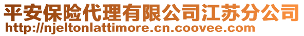 平安保險代理有限公司江蘇分公司