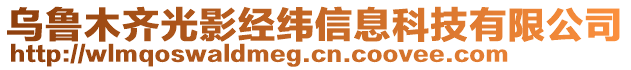 烏魯木齊光影經(jīng)緯信息科技有限公司