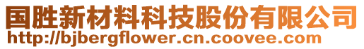 國(guó)勝新材料科技股份有限公司