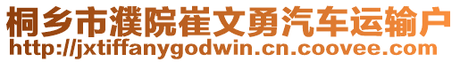 桐鄉(xiāng)市濮院崔文勇汽車運(yùn)輸戶