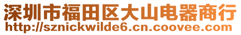 深圳市福田區(qū)大山電器商行