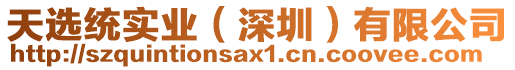 天選統(tǒng)實(shí)業(yè)（深圳）有限公司