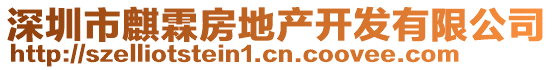 深圳市麒霖房地產(chǎn)開(kāi)發(fā)有限公司