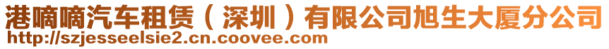 港嘀嘀汽車租賃(深圳)有限公司旭生大廈分公司