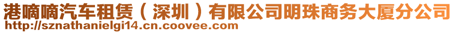 港嘀嘀汽車租賃(深圳)有限公司明珠商務(wù)大廈分公司