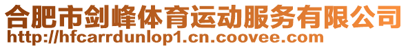 合肥市劍峰體育運動服務(wù)有限公司