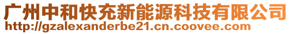 廣州中和快充新能源科技有限公司