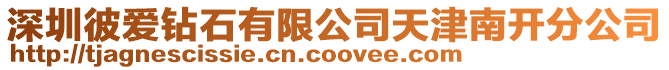 深圳彼愛鉆石有限公司天津南開分公司