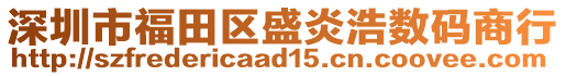 深圳市福田區盛炎浩數碼商行