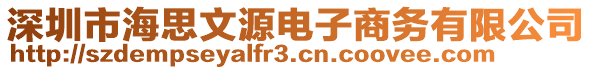 深圳市海思文源電子商務(wù)有限公司
