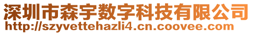 深圳市森宇數(shù)字科技有限公司