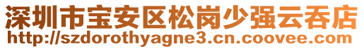 深圳市寶安區松崗少強云吞店