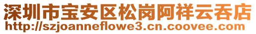 深圳市寶安區松崗阿祥云吞店
