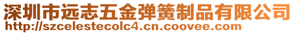深圳市遠志五金彈簧制品有限公司