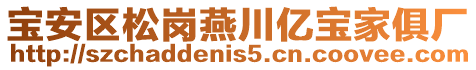 寶安區松崗燕川億寶家俱廠