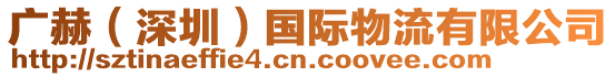 廣赫（深圳）國際物流有限公司