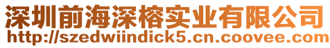深圳前海深榕實(shí)業(yè)有限公司