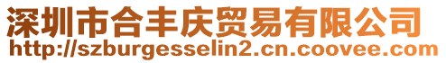 深圳市合豐慶貿易有限公司